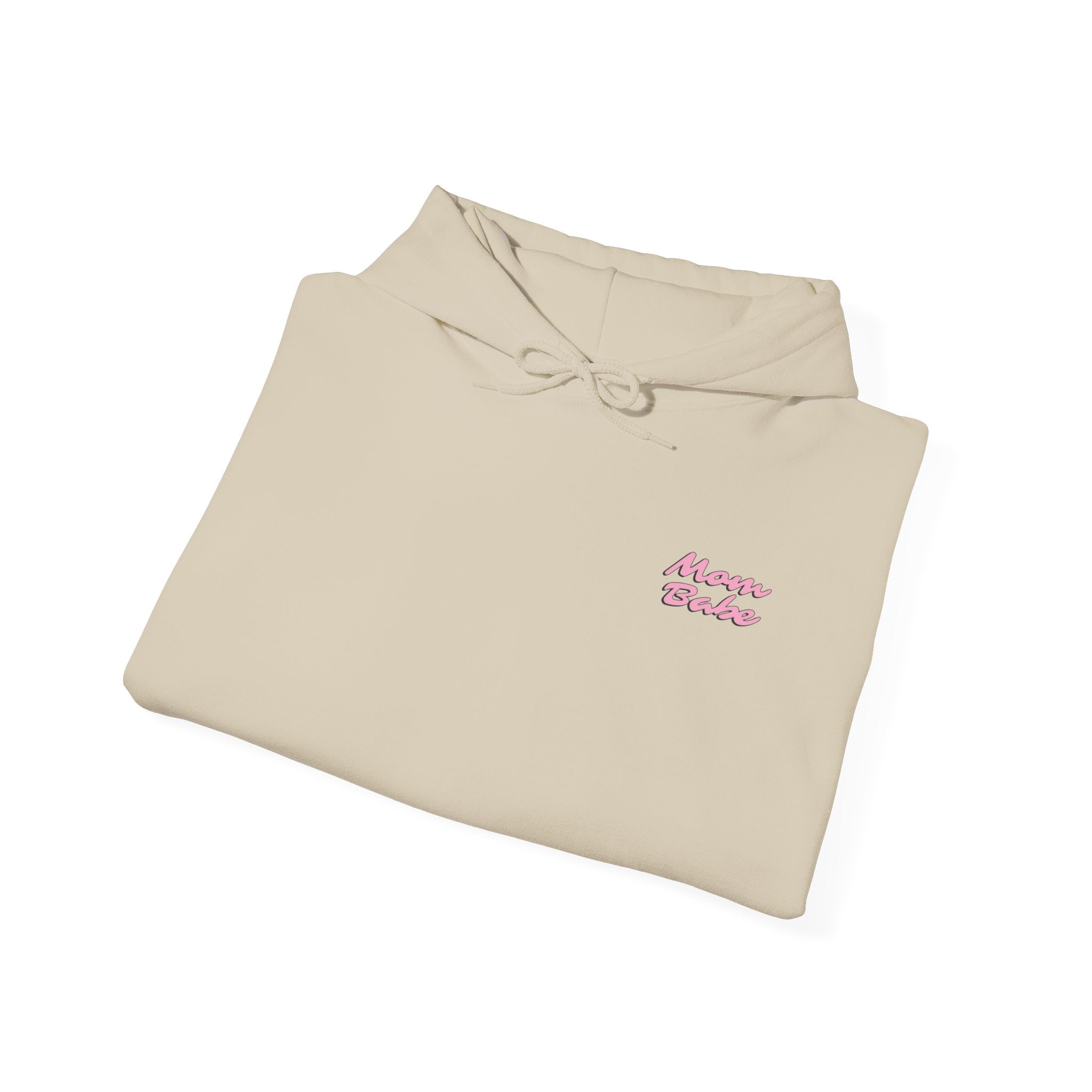 Mom Babe For Hot Moms - Checkered Graphic Hoodie