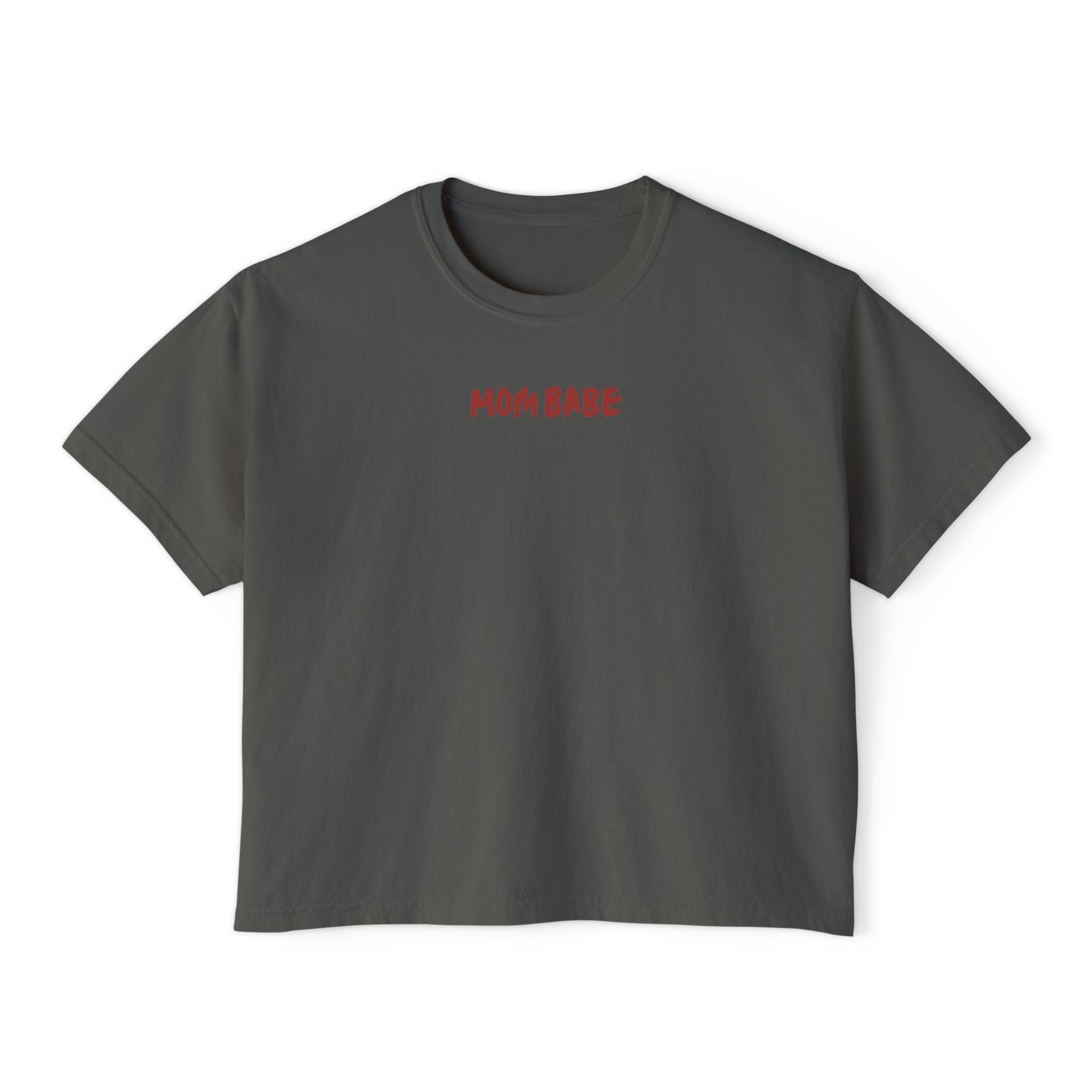 All Mom Babes Need - Graphic Check Tee
