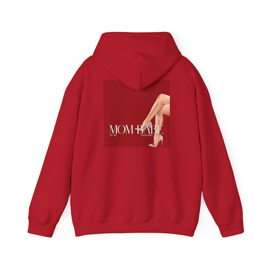 Mom Babe For Hot Moms - Beige Heels Graphic Hoodie