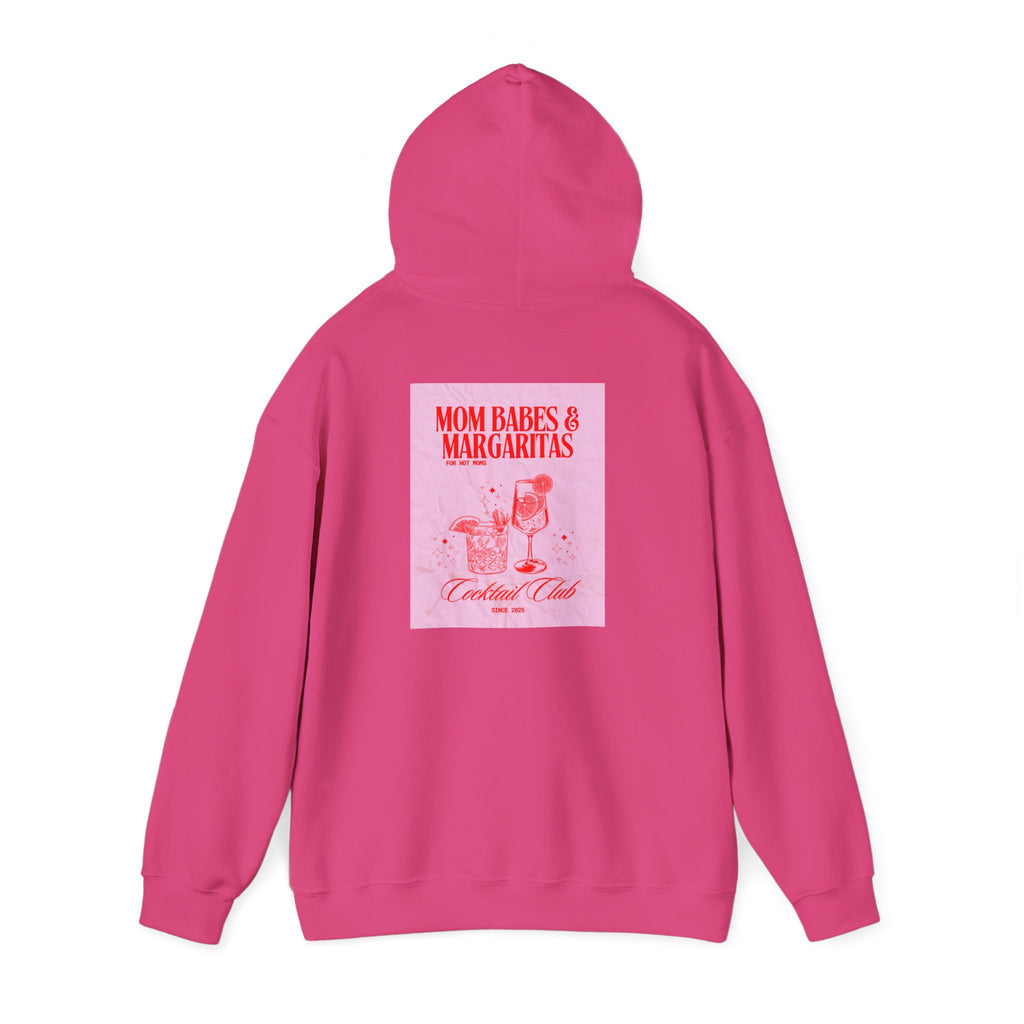 Mom Babes & Margaritas - Cocktail Club Graphic Hoodies