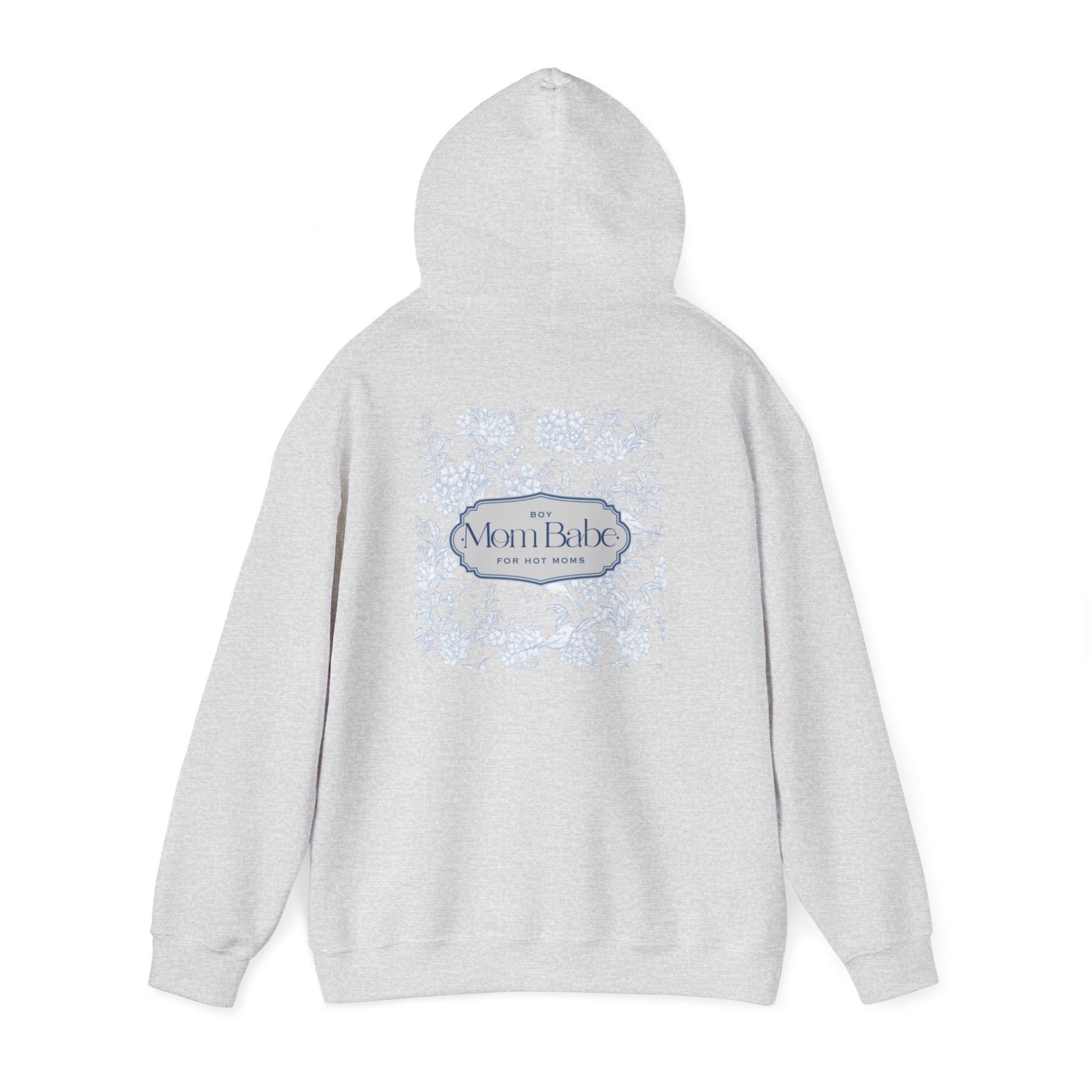 Boy Mom Babe - Floral Graphic Hoodie