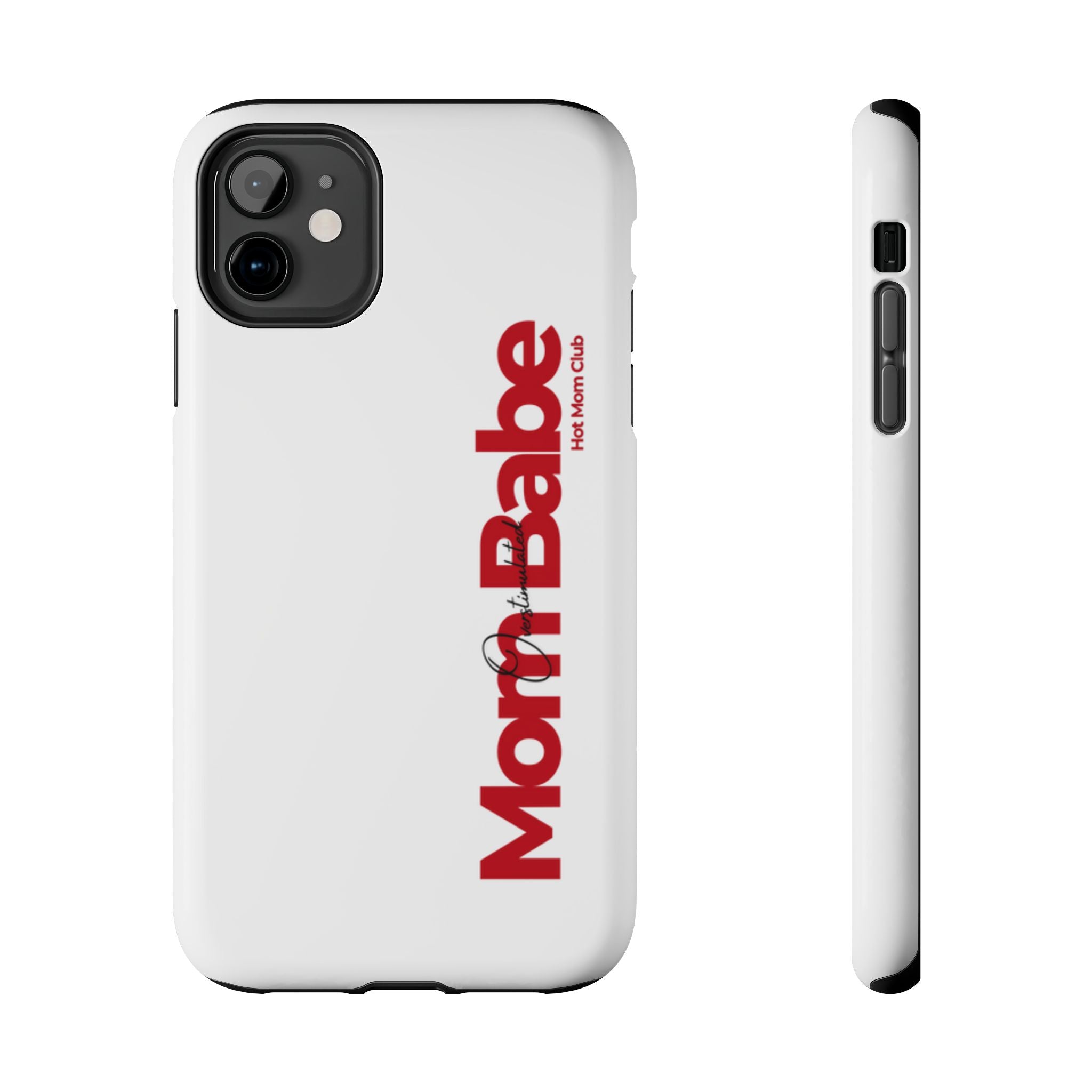 Overstimulated Mom Babe Tough Phone Case