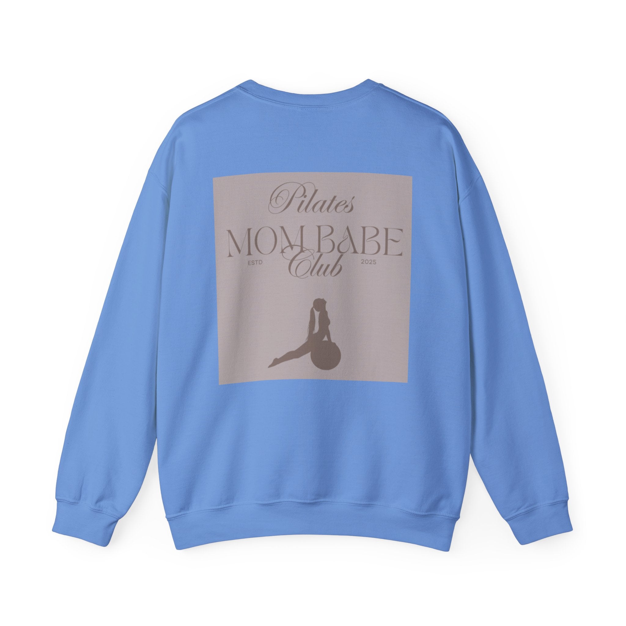 Pilates Mom Babe Club — Workout Graphic Sweatshirt