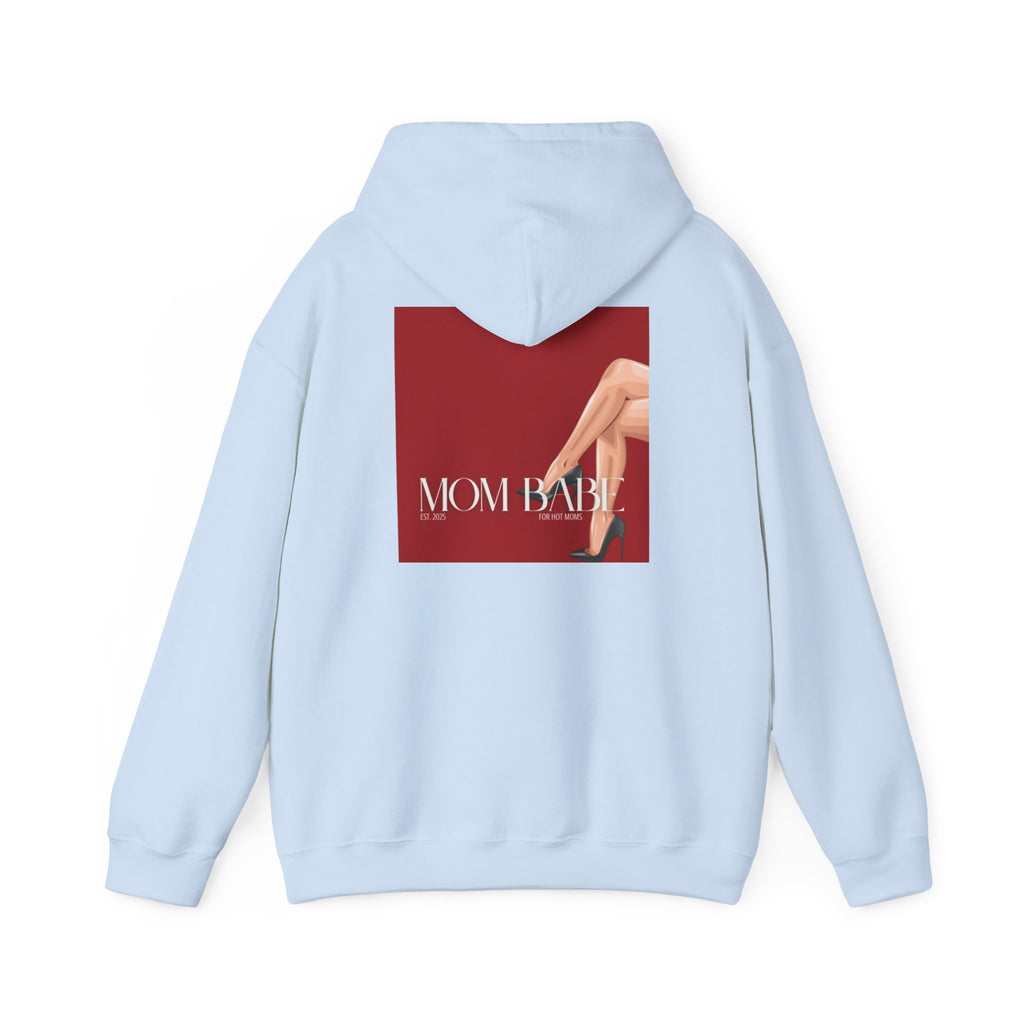 Mom Babe For Hot Moms - Black Heels Graphic Hoodie
