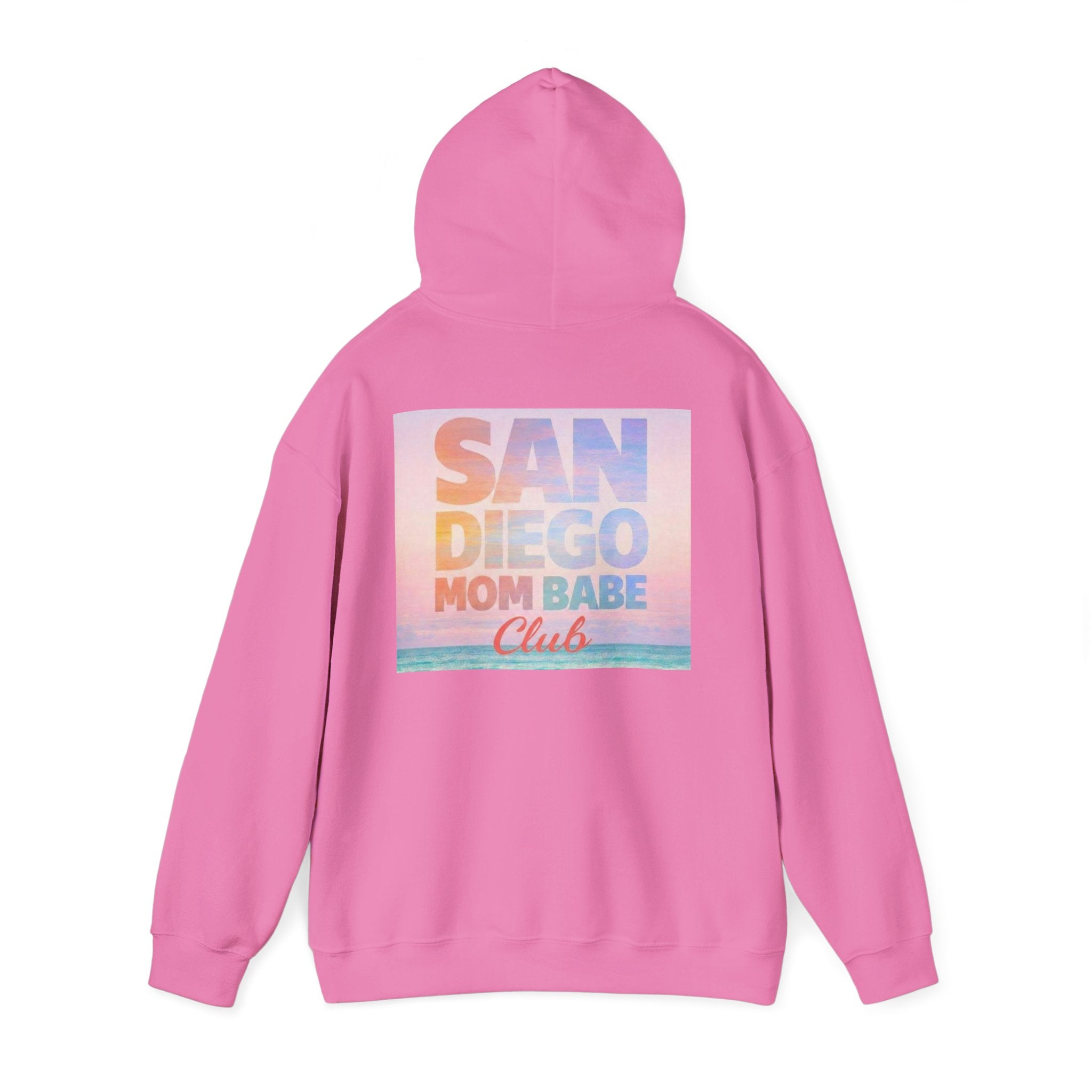 San Diego Mom Babe Club — Beach Graphic Hoodie
