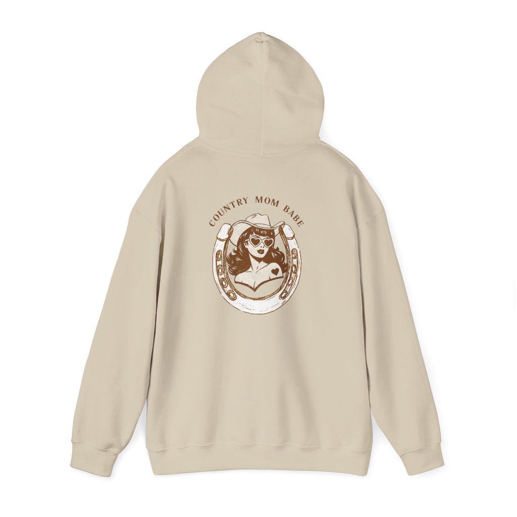 Country Mom Babe - Rodeo Cowgirl Graphic Hoodie