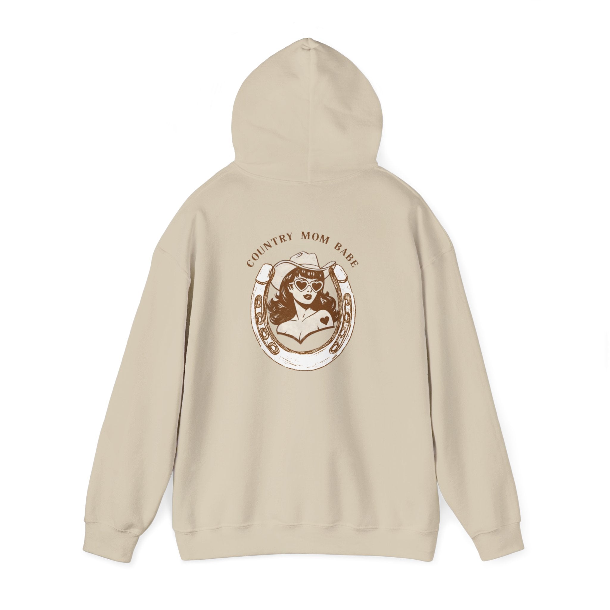 Country Mom Babe - Rodeo Cowgirl Graphic Hoodie