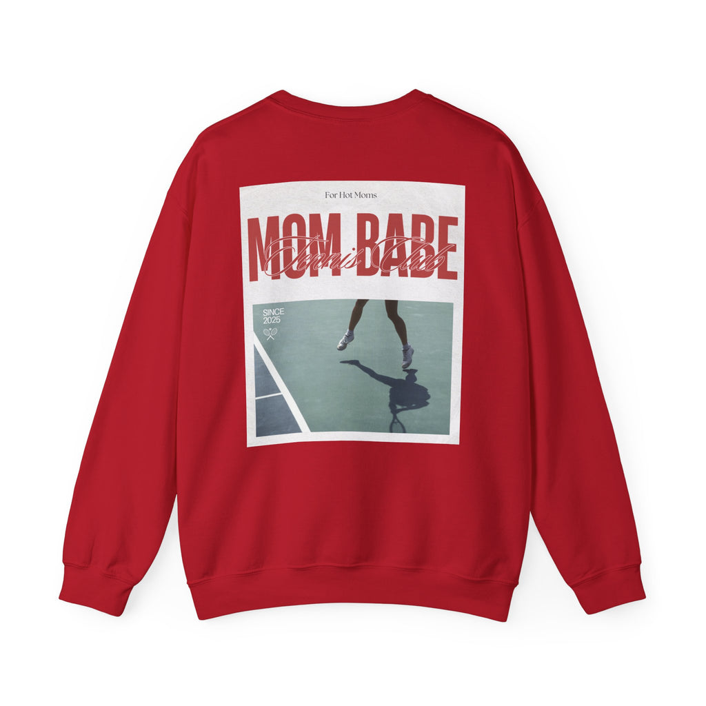 Mom Babe Tennis Club - Graphic Sweatshirt