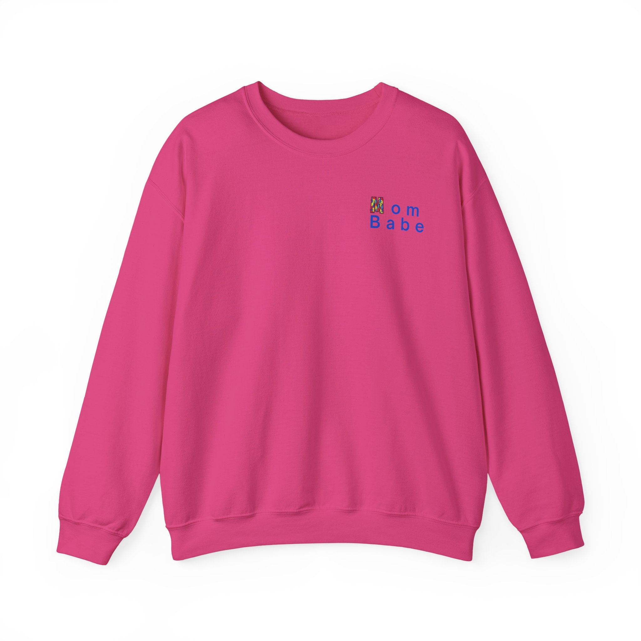 Mom Babe Autism Advocate - Graphic Sweatshirt