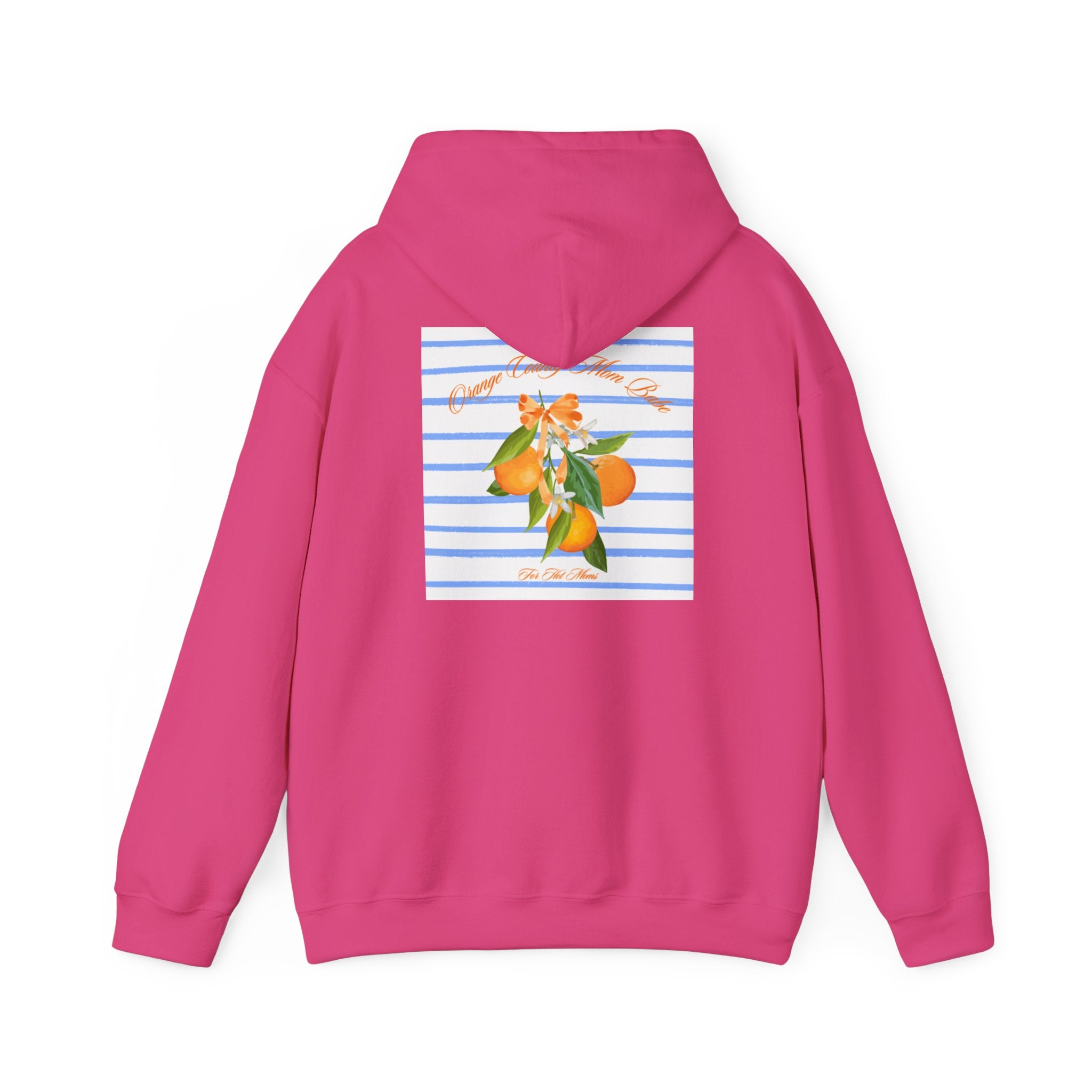 Orange County Mom Babe — Orange Blossom Graphic Hoodie