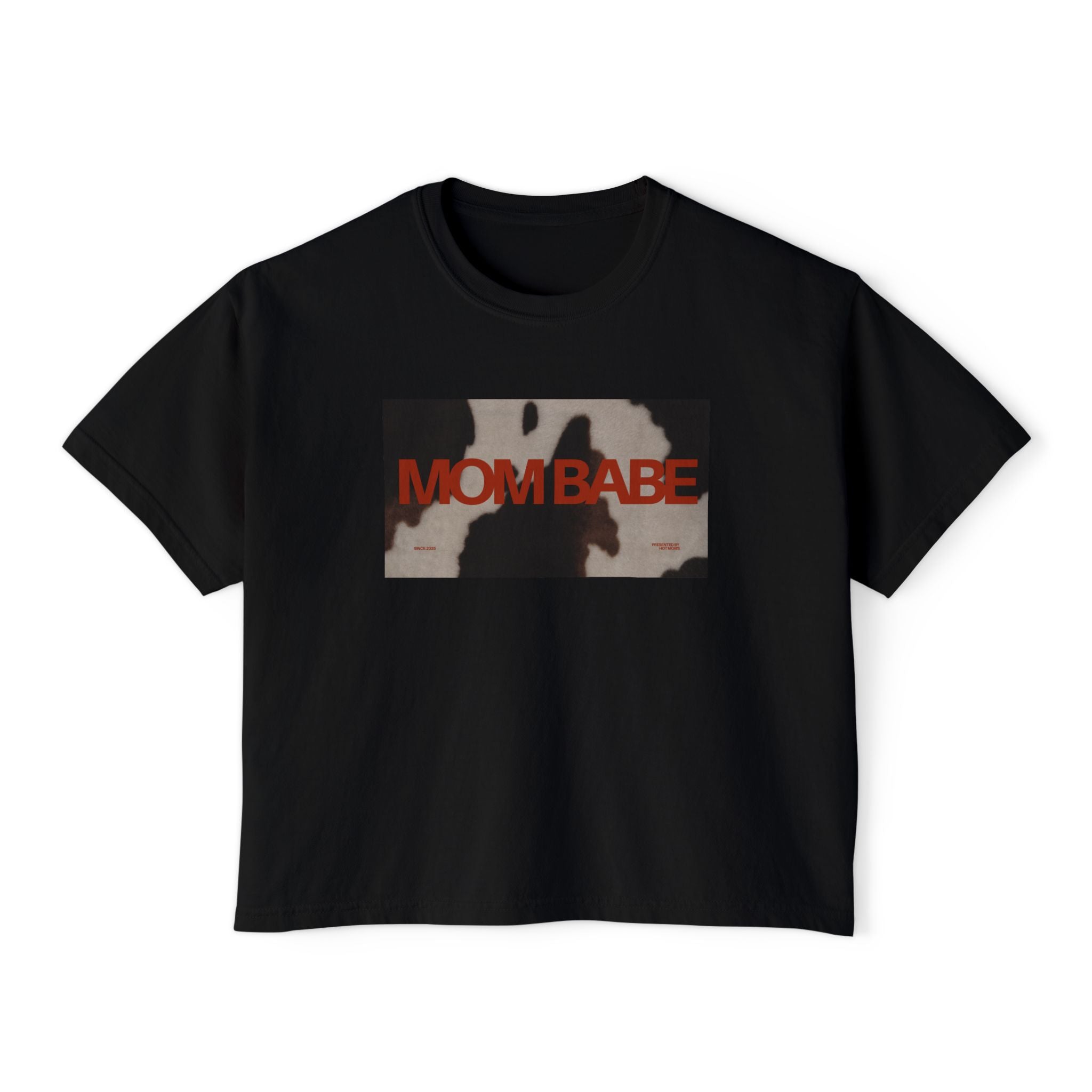 Mom Babe — Cowhide Graphic Tee