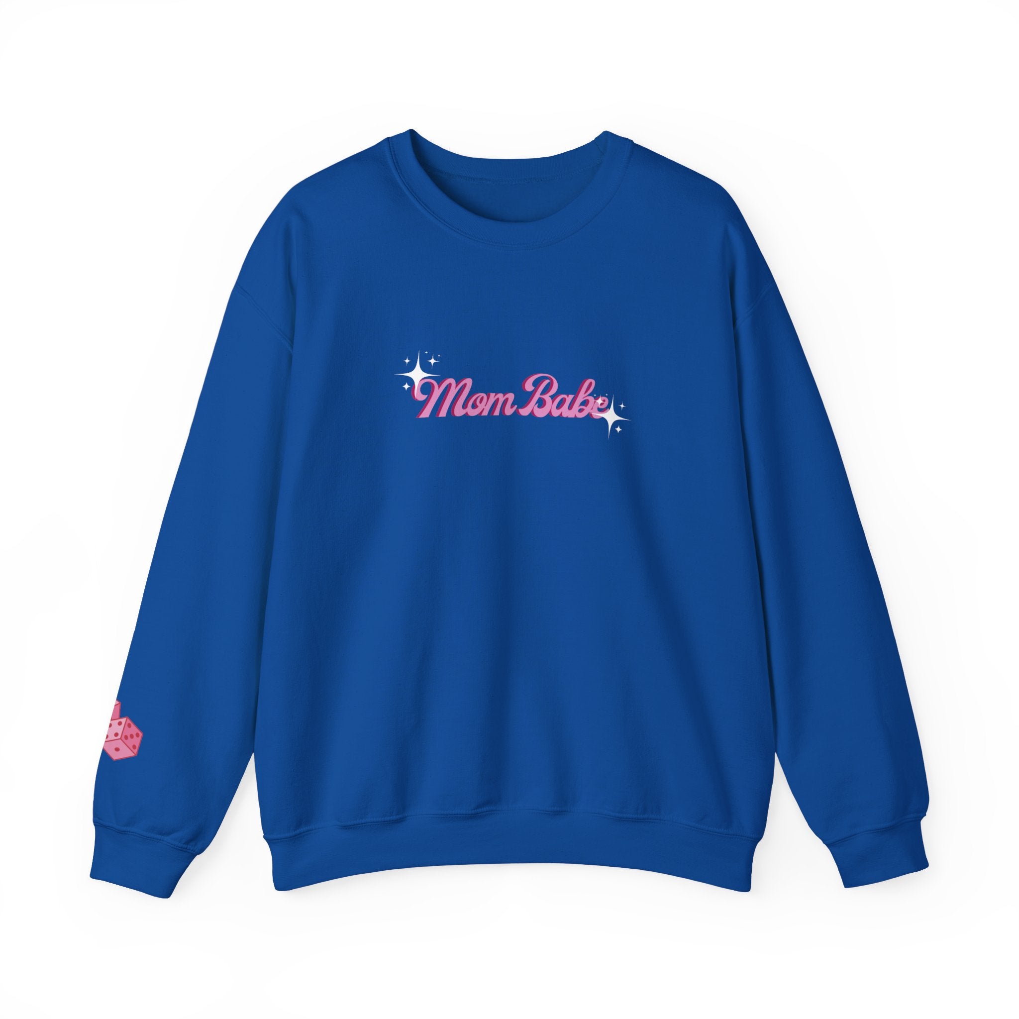 Mom Babe Club - For Hot Moms — Pink Graphic Sweatshirt