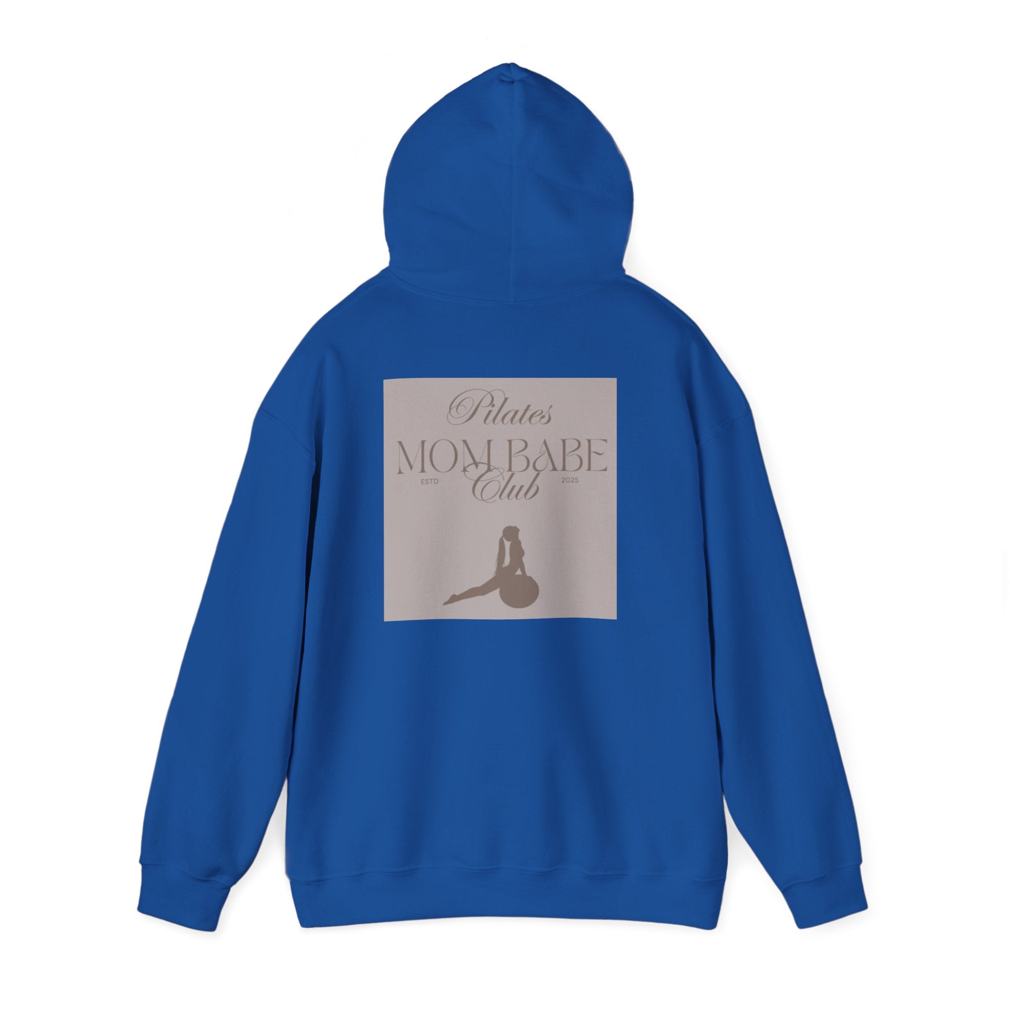 Pilates Mom Babe Club — Workout Graphic Hoodie