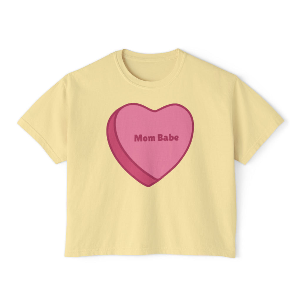 Mom Babe Be Mine - Conversation Hearts Graphic Tee