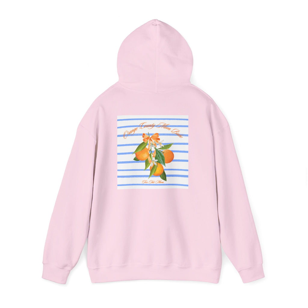 Orange County Mom Babe — Orange Blossom Graphic Hoodie