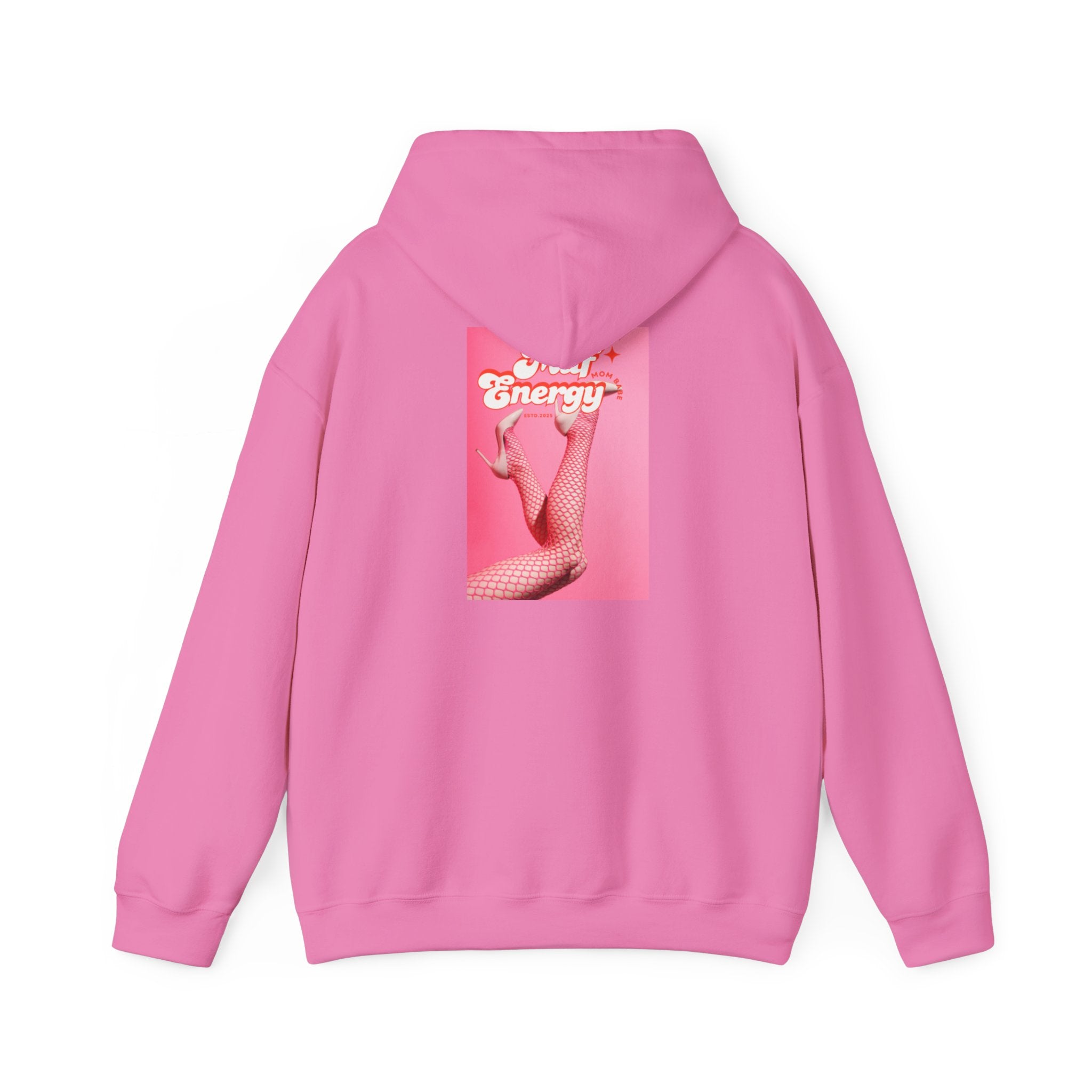MILF Energy Mom Babe — Fishnet Graphic Hoodie