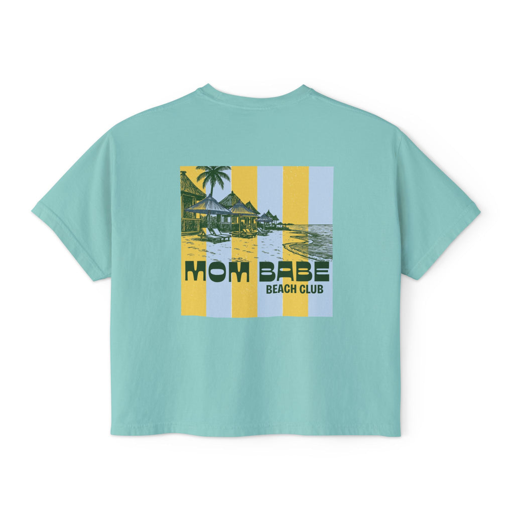 Mom Babe Beach Club - Graphic Tee