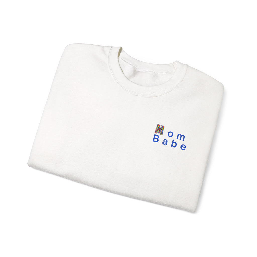 Mom Babe Autism Advocate - Graphic Sweatshirt