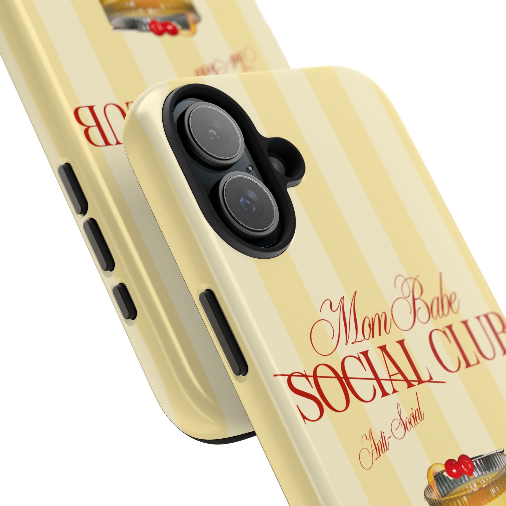 Mom Babe Anti-Social Club Tough Phone Case