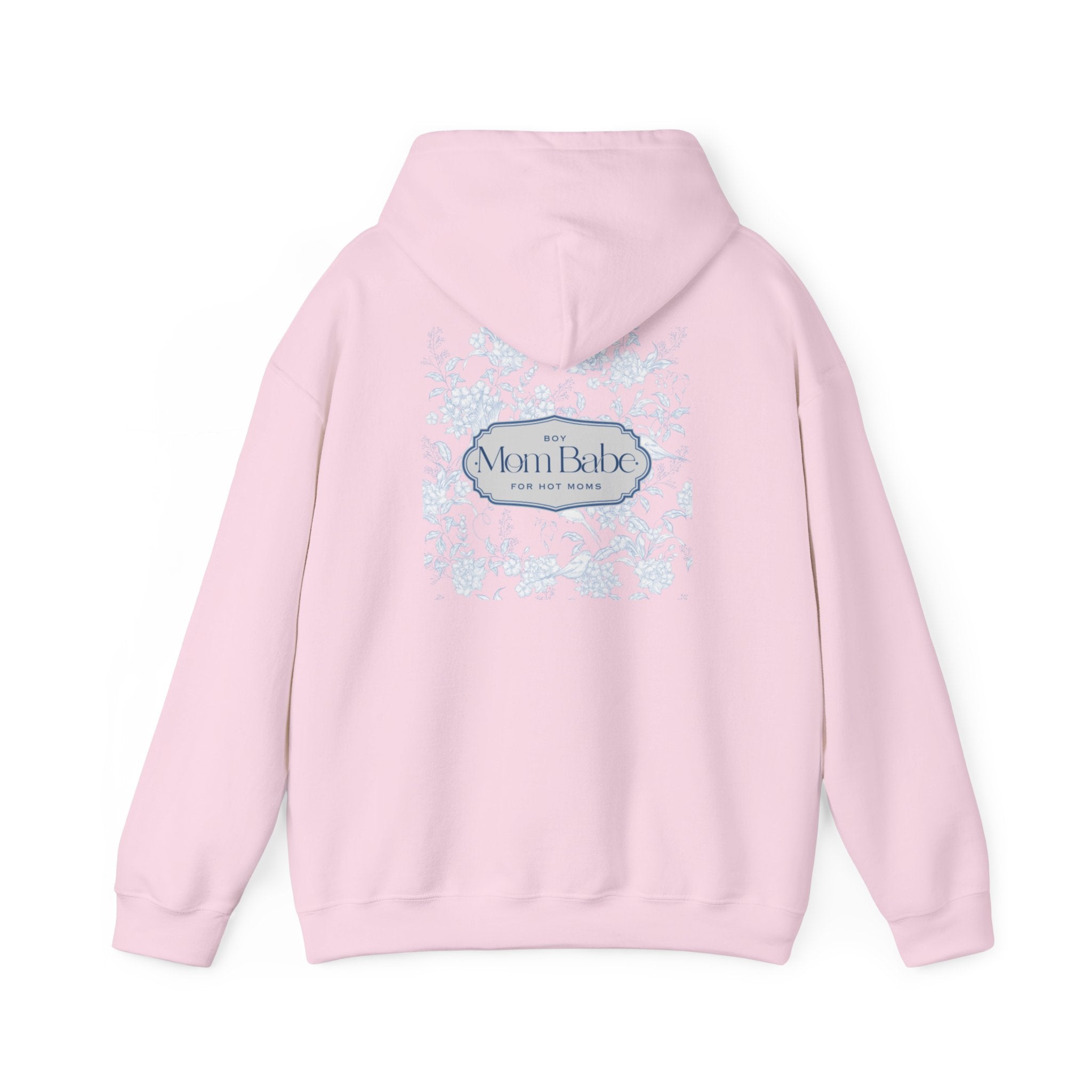 Boy Mom Babe - Floral Graphic Hoodie