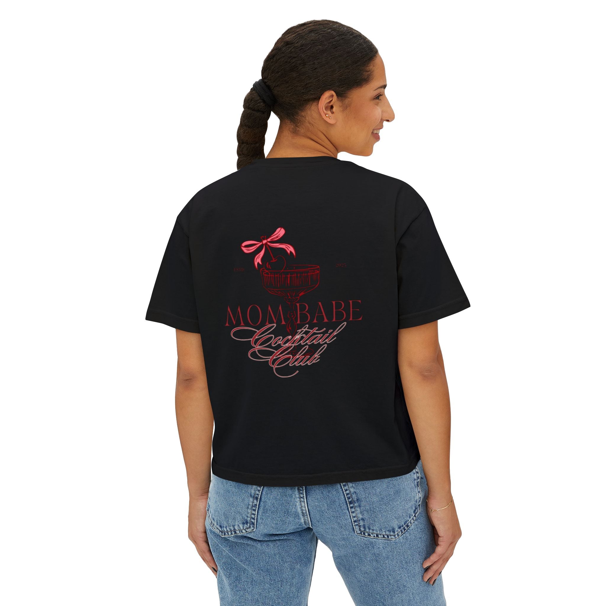 Mom Babe Cocktail Club - Cocktail Graphic Tee