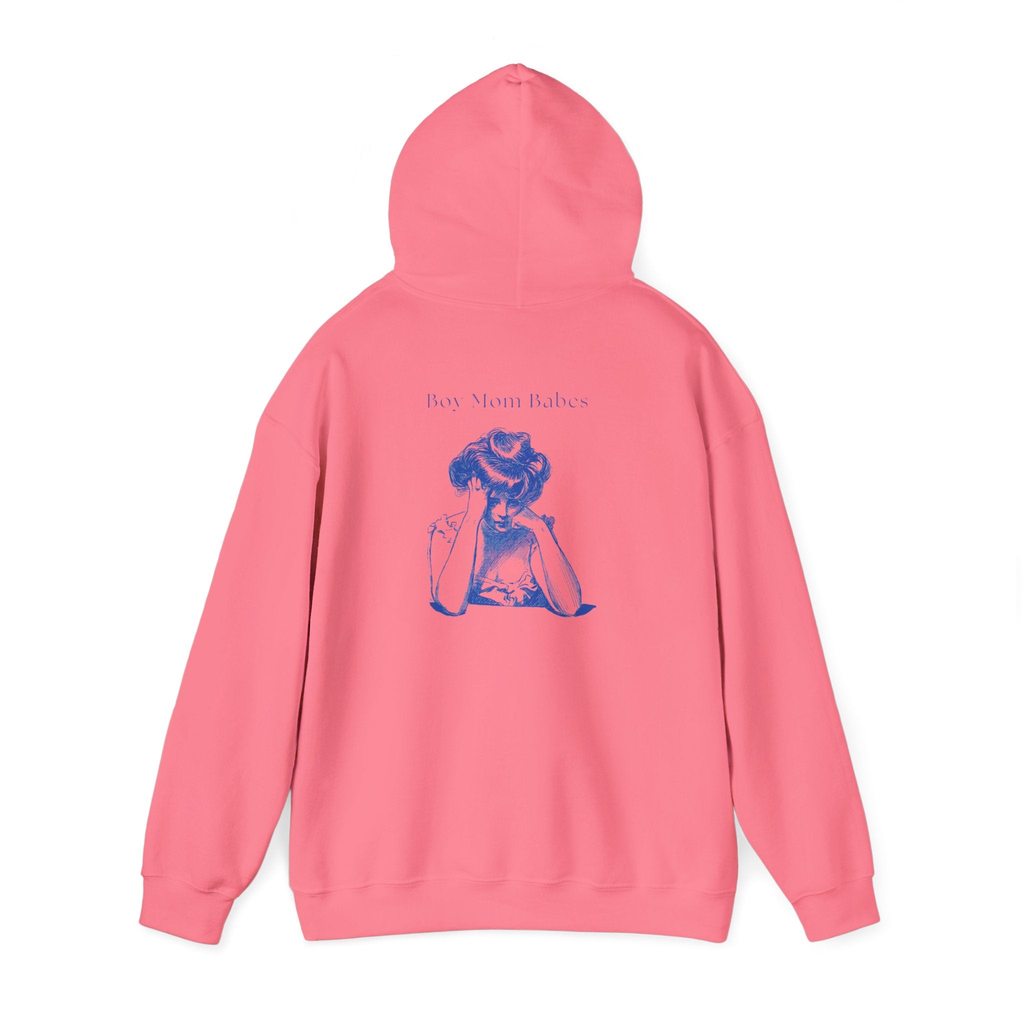 Boy Mom Babe - Vintage Graphic Hoodie