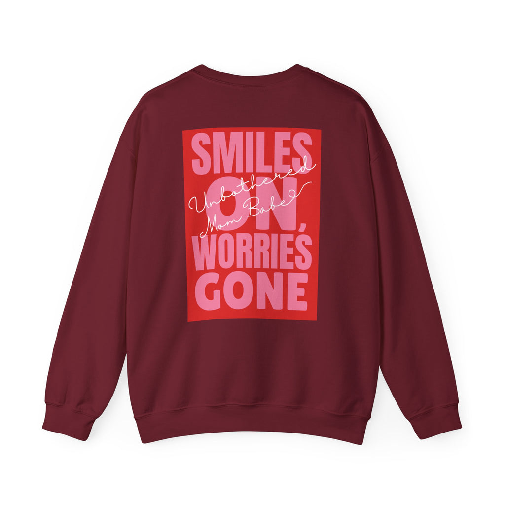 Unbothered Mom Babe - Graphic Sweatshirt