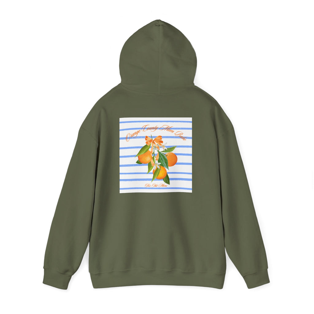Orange County Mom Babe — Orange Blossom Graphic Hoodie