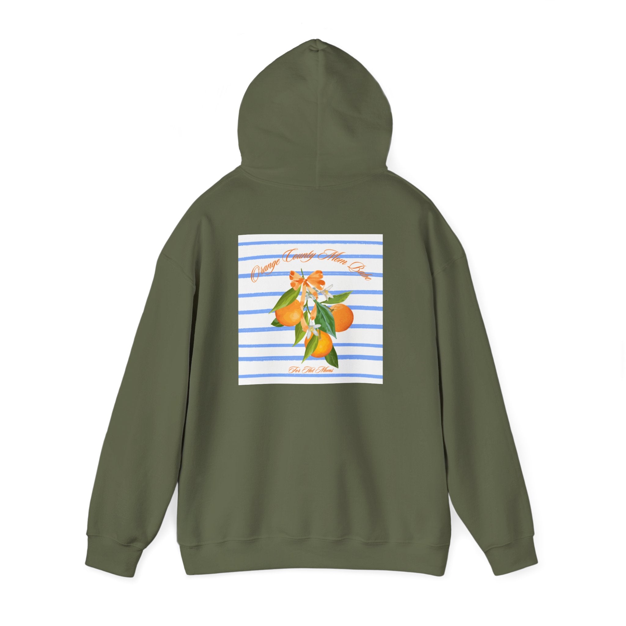 Orange County Mom Babe — Orange Blossom Graphic Hoodie