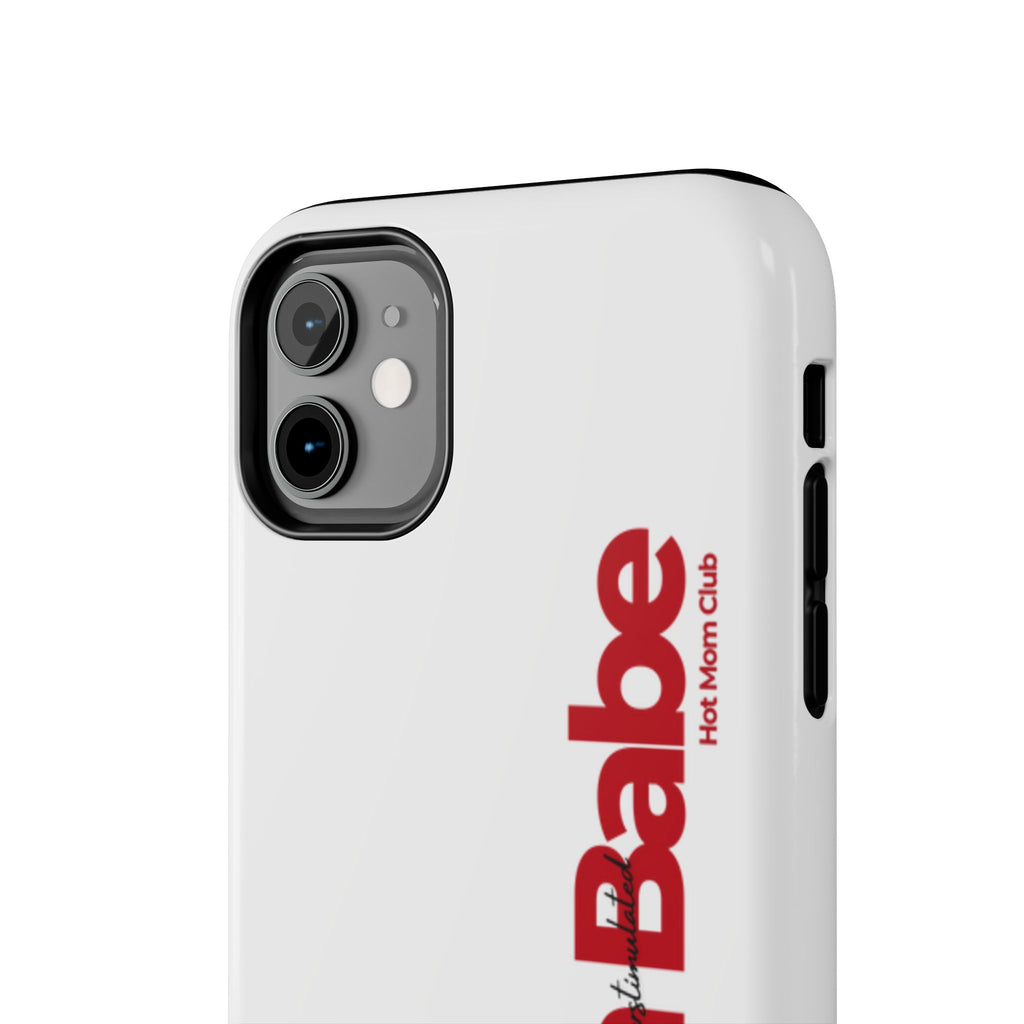 Overstimulated Mom Babe Tough Phone Case