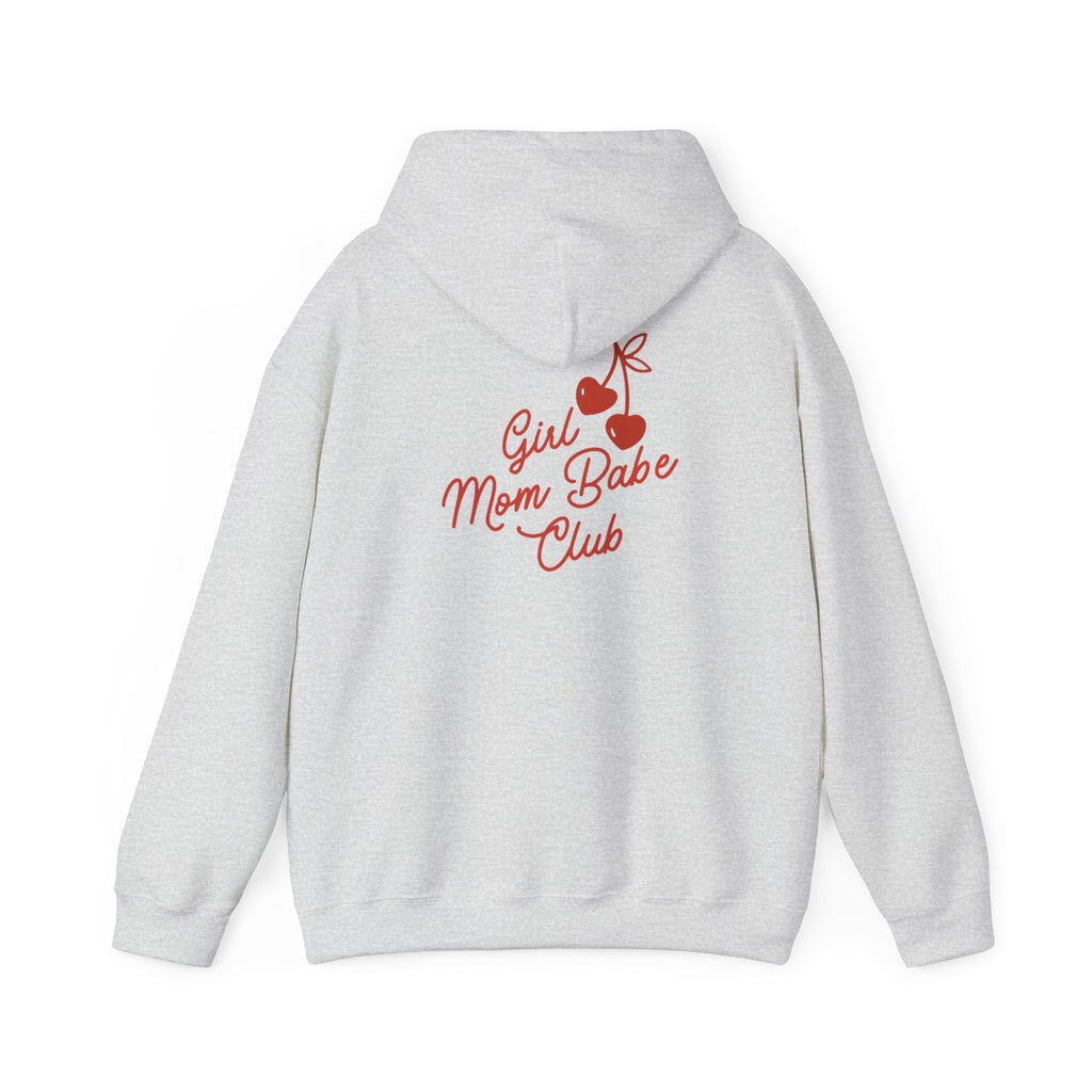 Girl Mom Babe Club - Cherry Graphic Hoodie