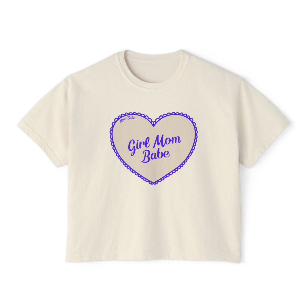 Girl Mom Babe  — Heart Graphic Tee