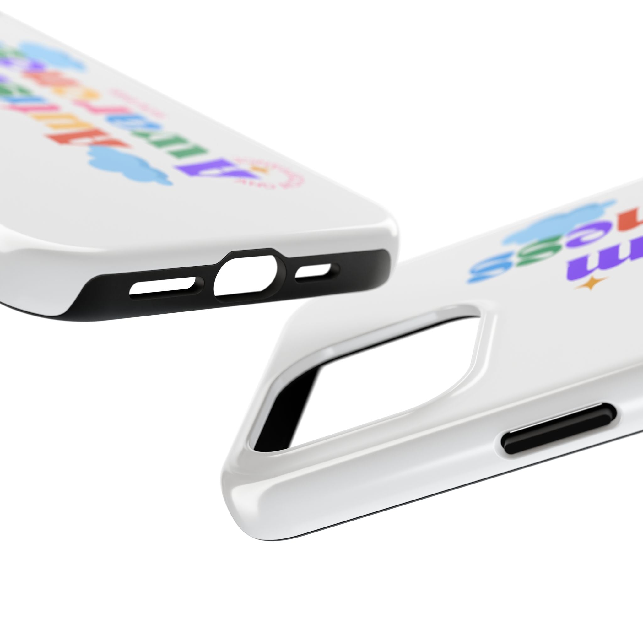 Copy of Autism Awareness and Acceptance — Checkered Heart Phone Case