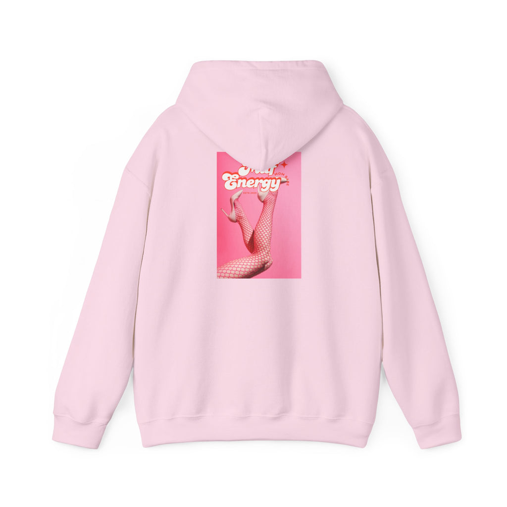 MILF Energy Mom Babe — Fishnet Graphic Hoodie