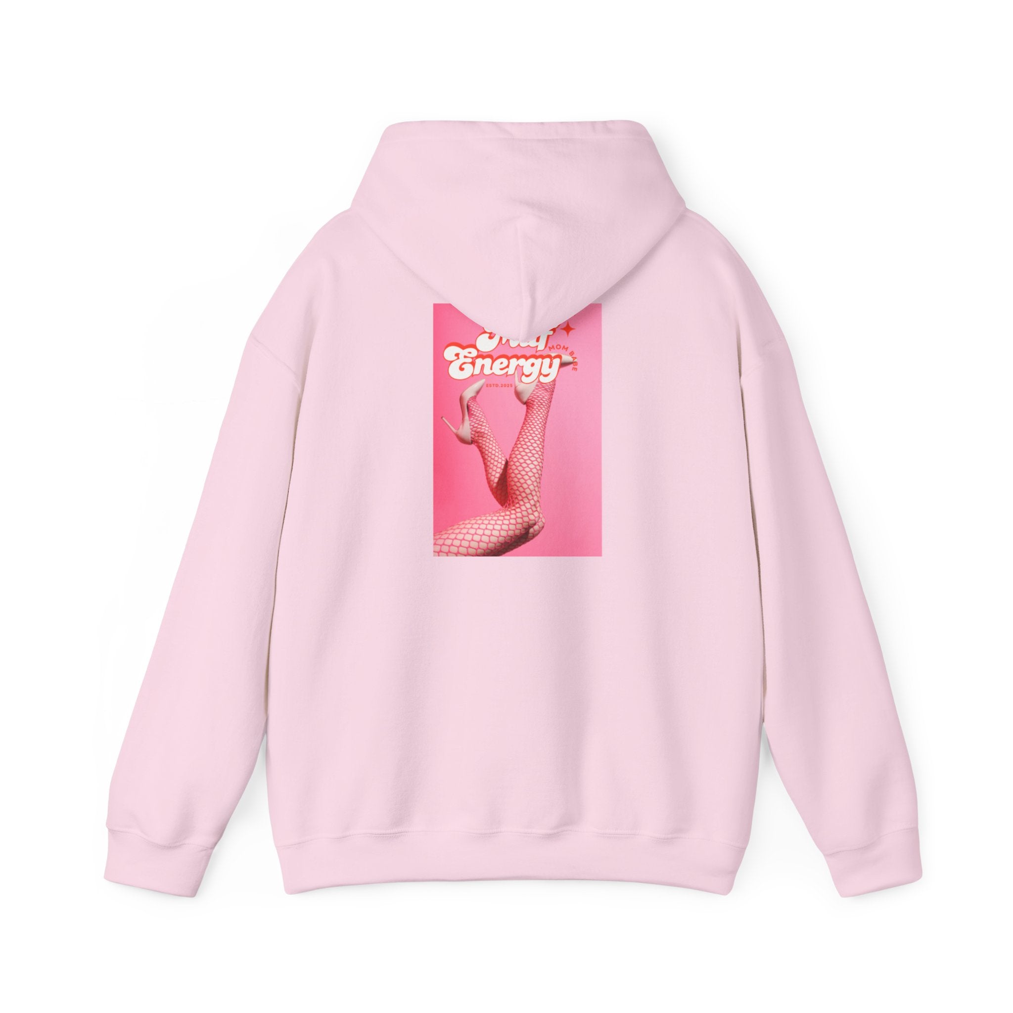 MILF Energy Mom Babe — Fishnet Graphic Hoodie