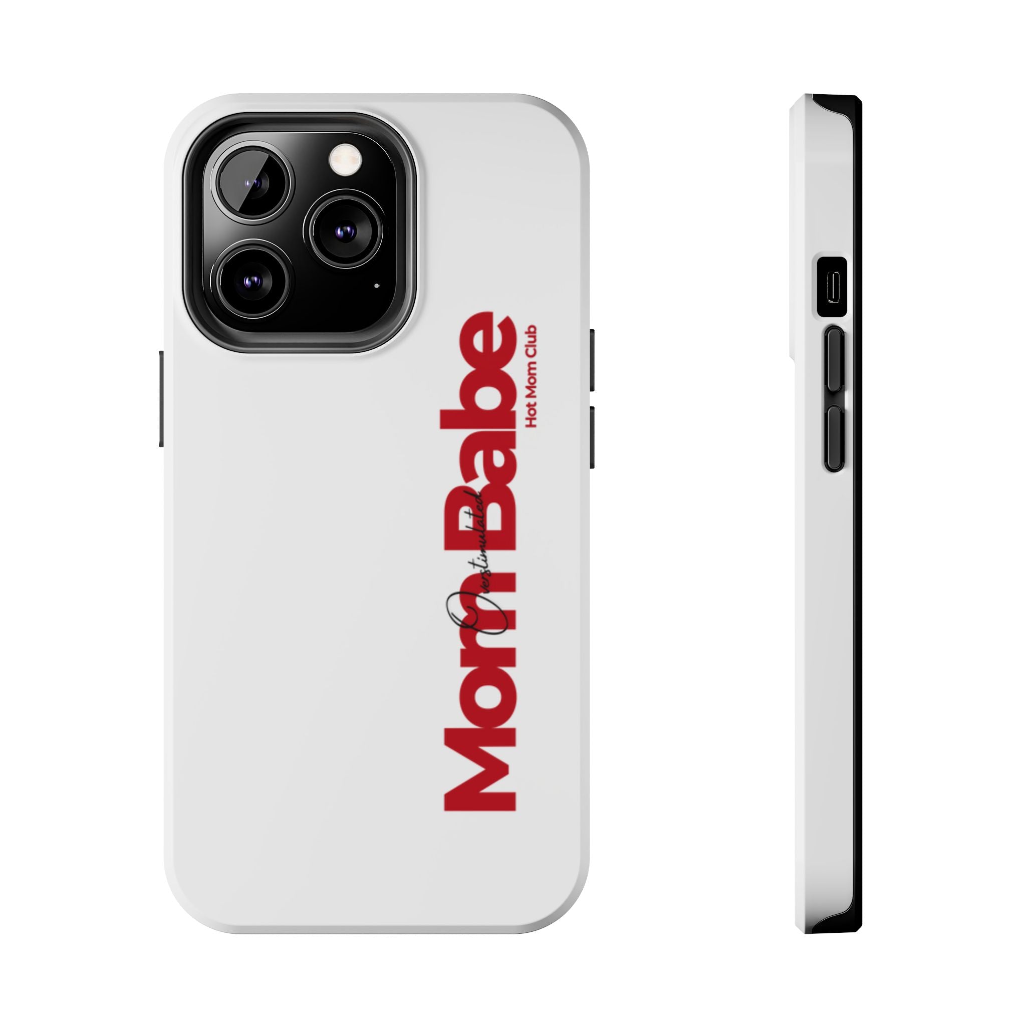 Overstimulated Mom Babe Tough Phone Case