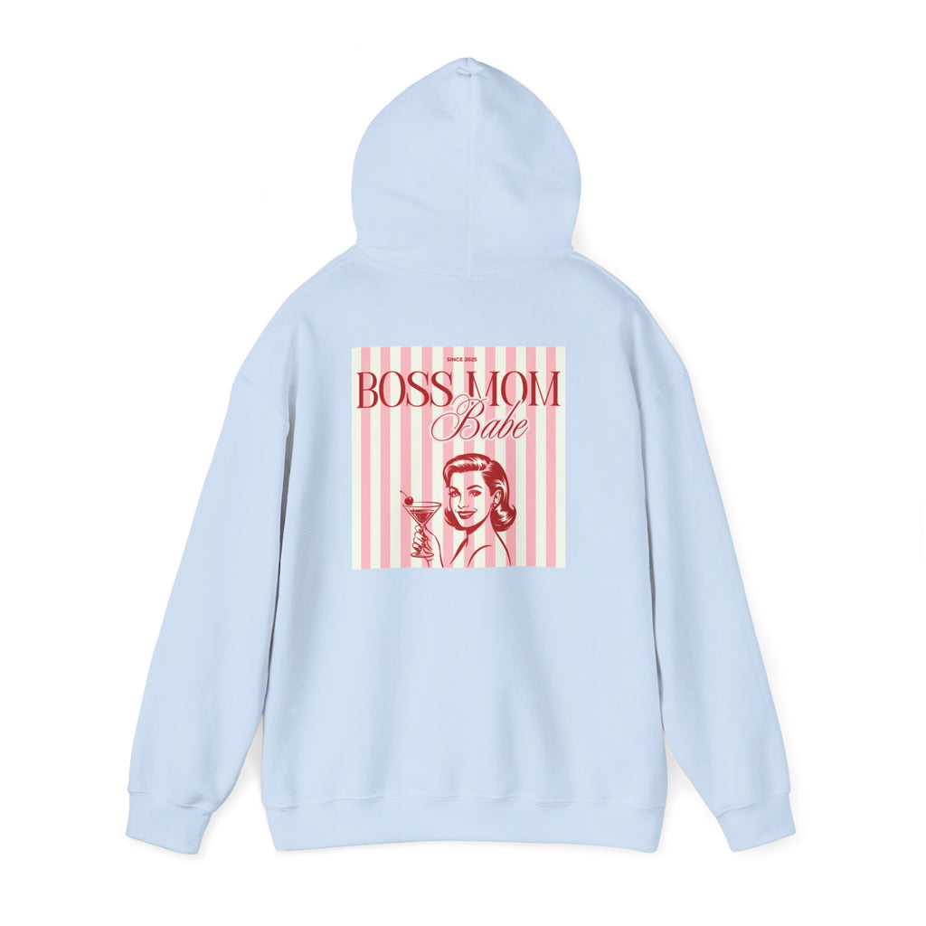 Boss Mom Babe — Vintage Retro Graphic Hoodie