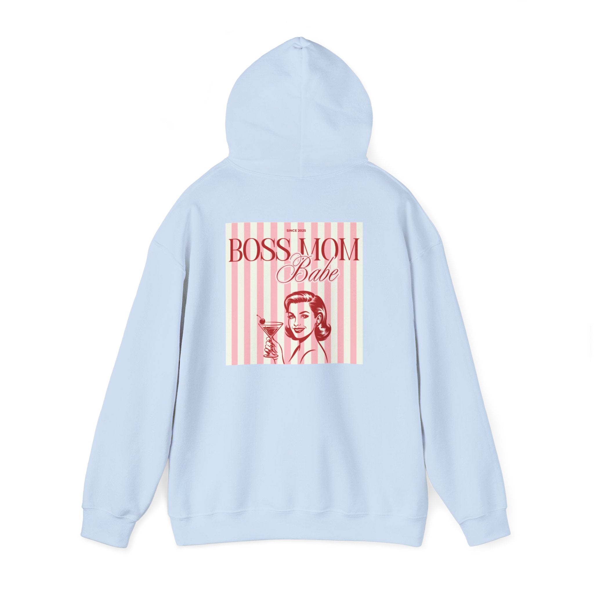 Boss Mom Babe — Vintage Retro Graphic Hoodie