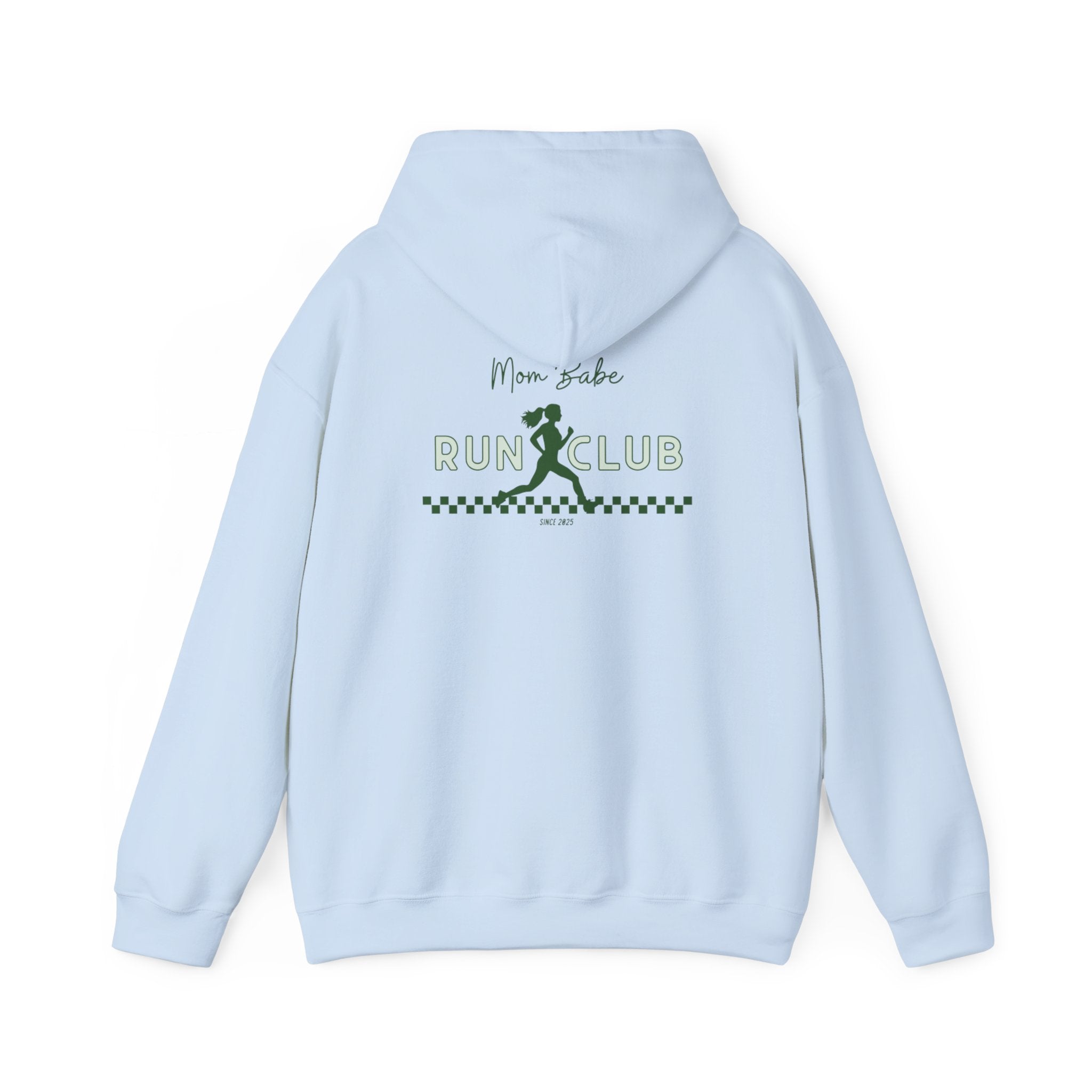 All Mom Babes Need - Graphic Check Hoodie