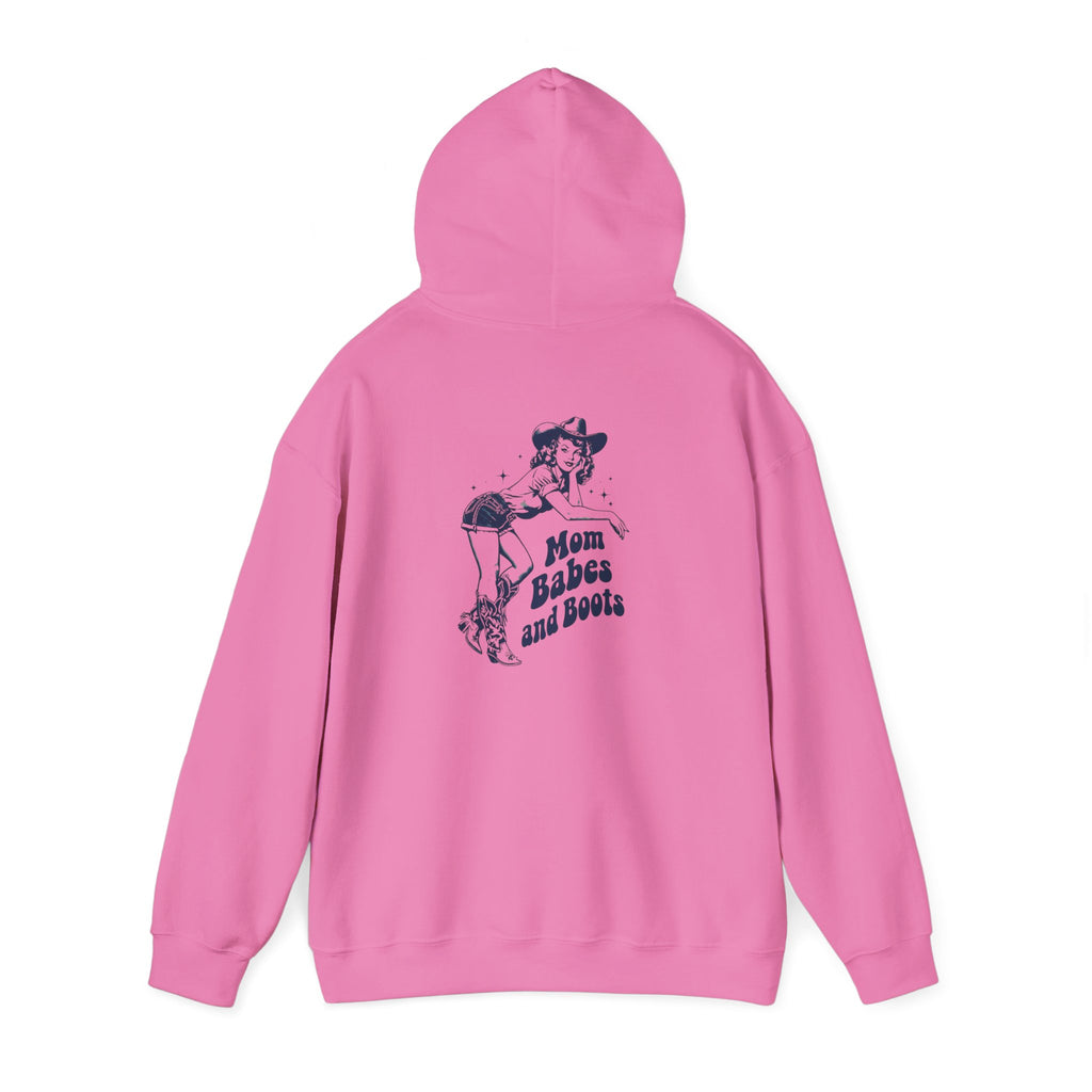 Mom Babes and Boots - Graphic Hoodie