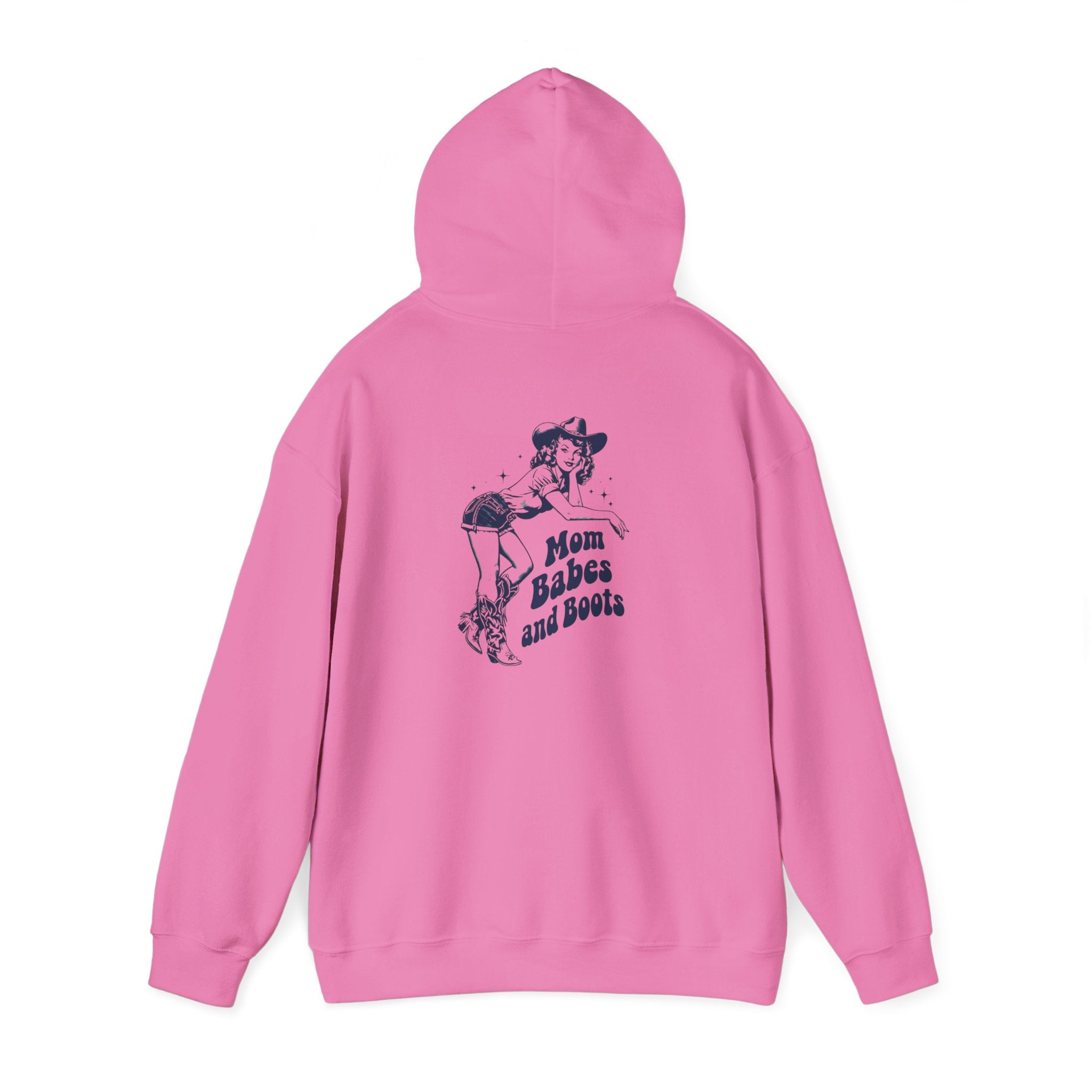 Mom Babes and Boots - Graphic Hoodie