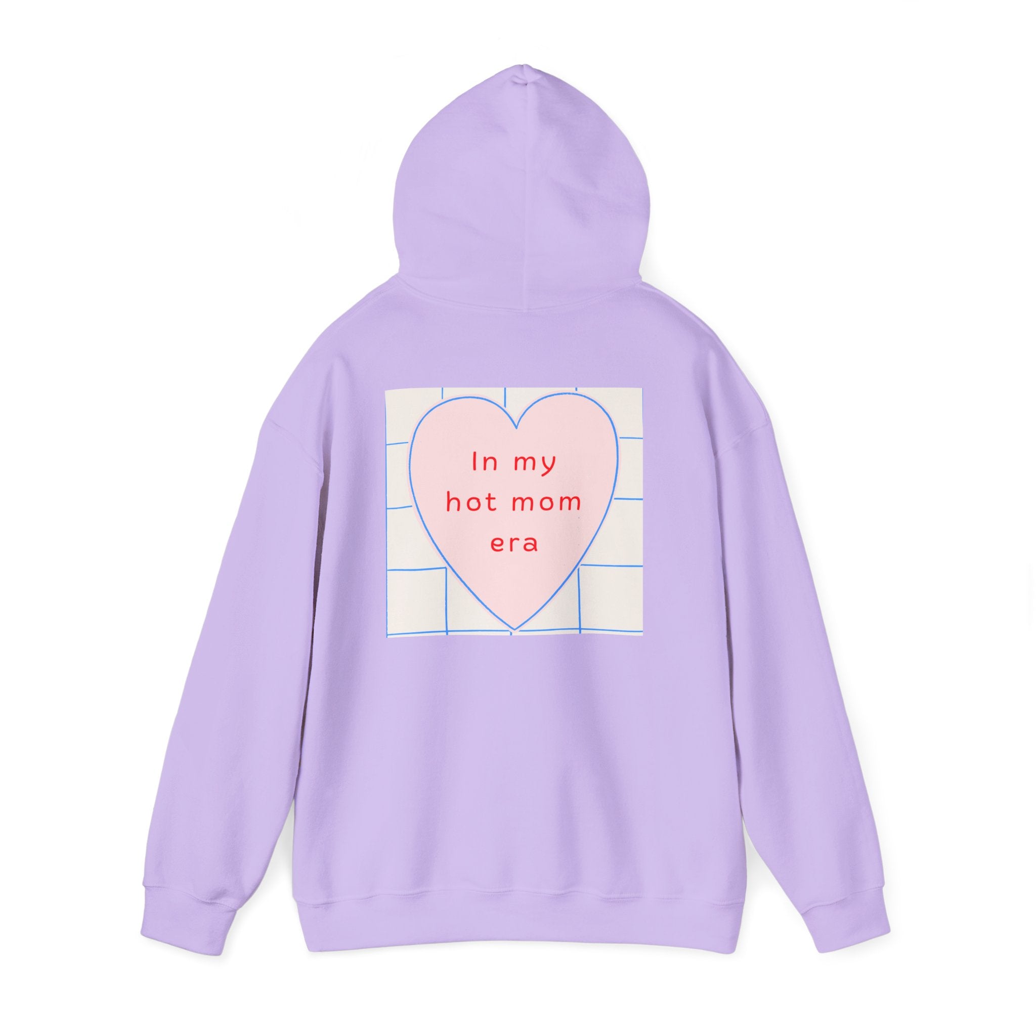 In My Hot Mom Era - Heart Graphic Hoodie