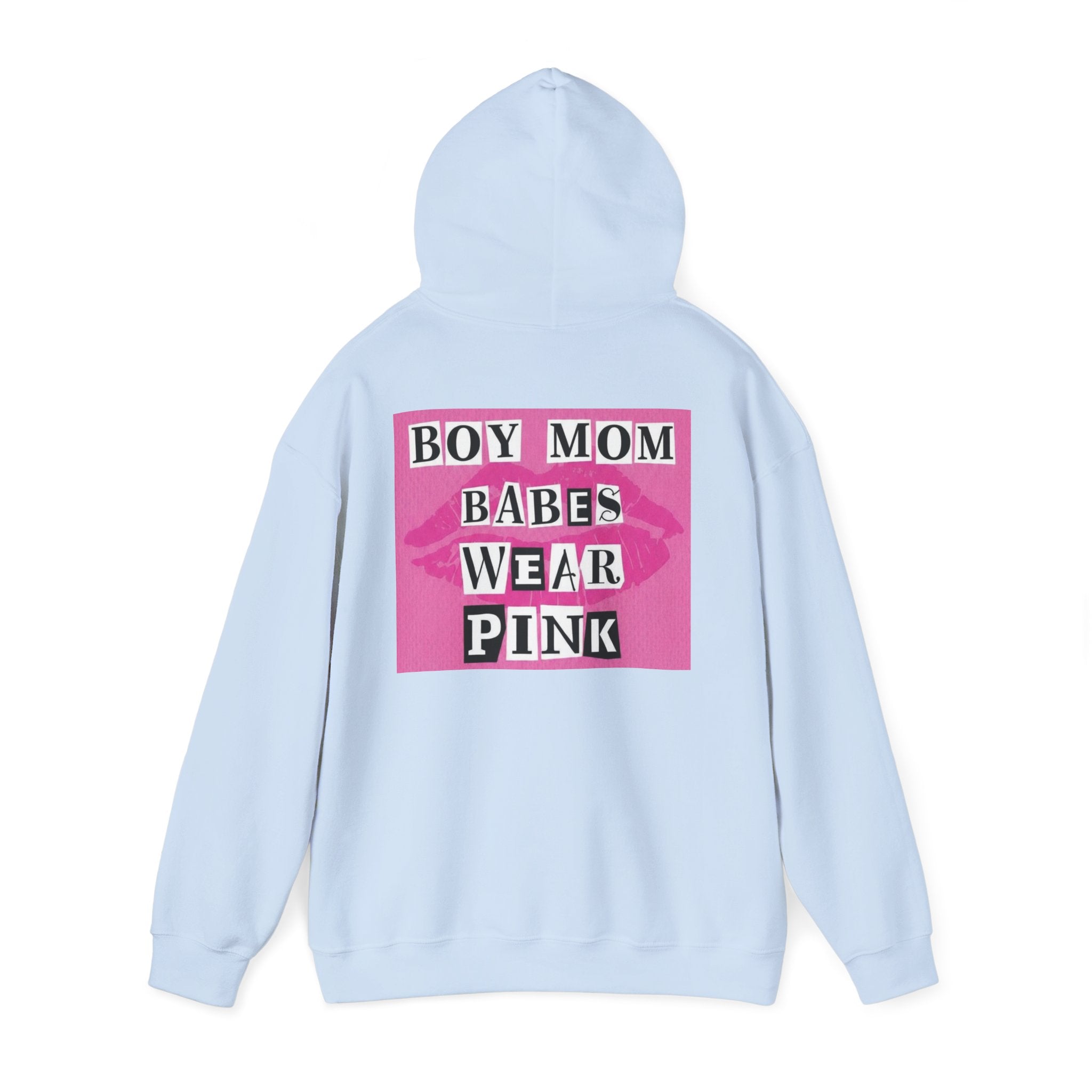 Boy Mom Babes Wear Pink - Graphic Hoodie