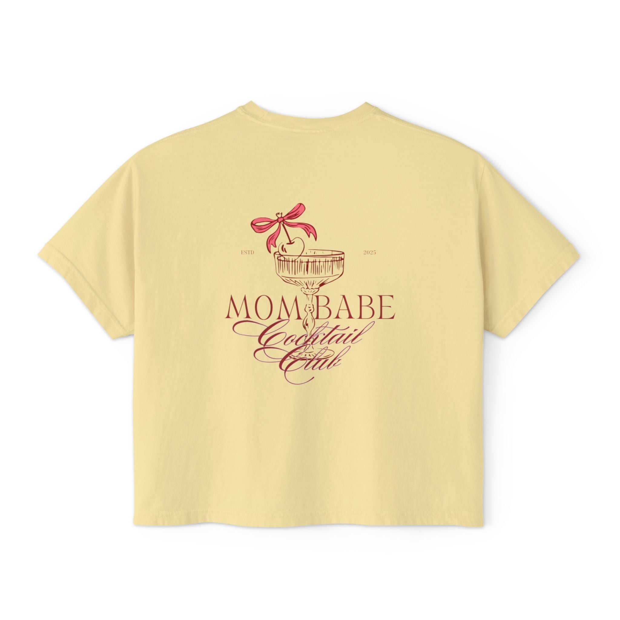 Mom Babe Cocktail Club - Cocktail Graphic Tee