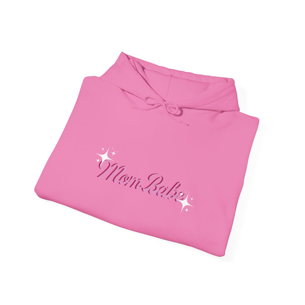Mom Babe Club - For Hot Moms — Pink Graphic Hoodie