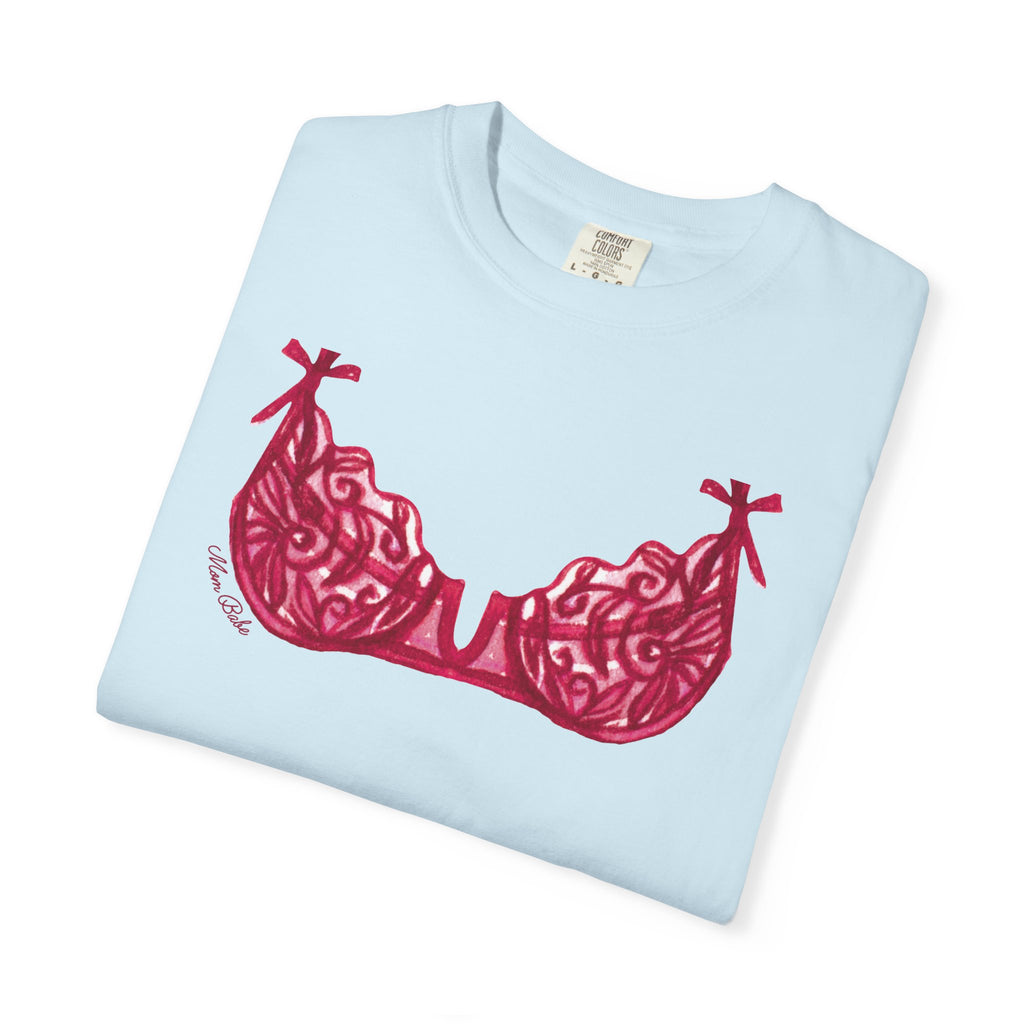 MILF Mom Babe - Bra Tee Pink