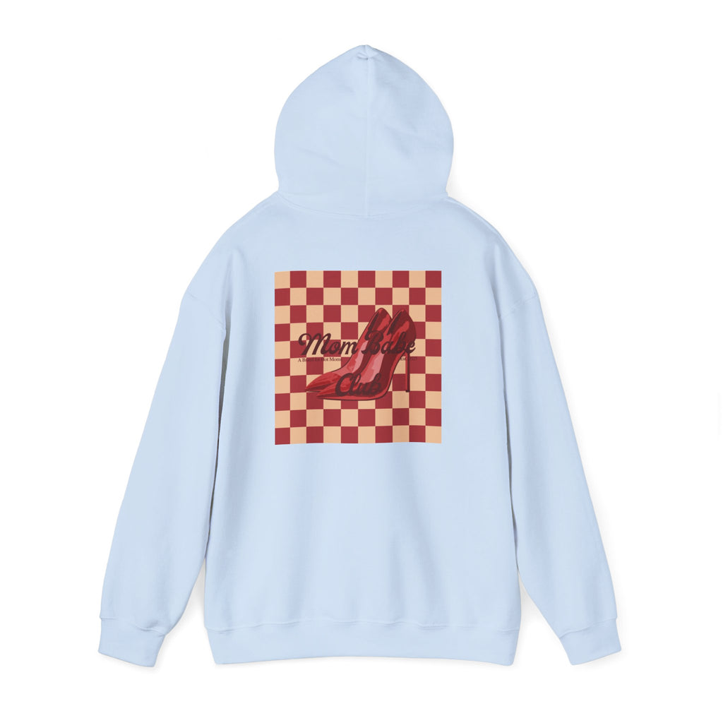 Mom Babe Club - For Hot Moms Heel Graphic Hoodie