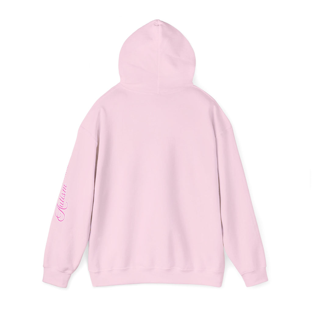 Autism Awareness and Acceptance — Stitched Heart Hoodie