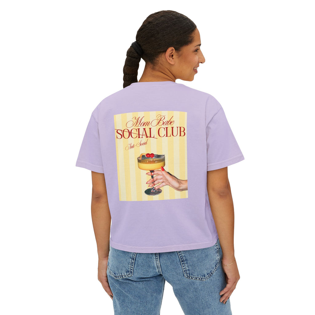 Mom Babe Anti-Social Club - Cocktail Graphic Tee