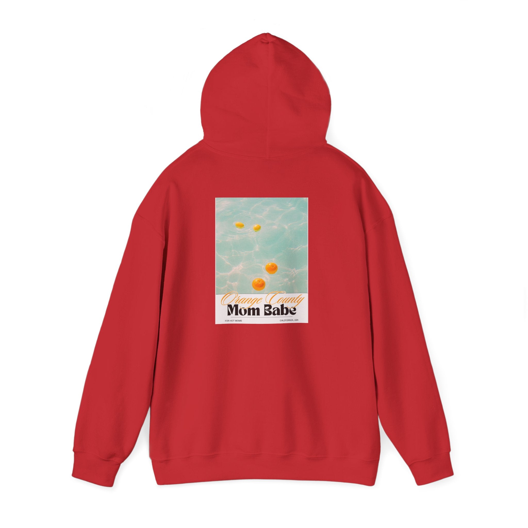 Orange County Mom Babe - Pool Graphic Hoodie